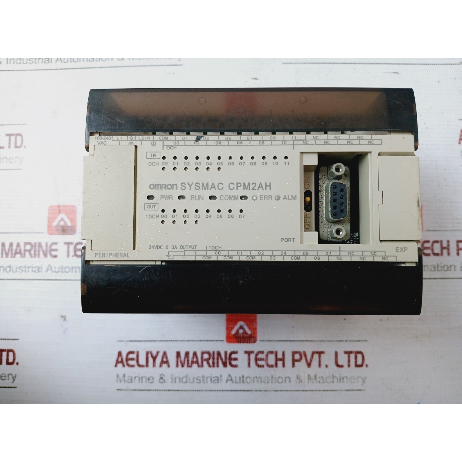 Omron CPM2AH-20CDR-A Programmable Controller Sysmac 100-240V