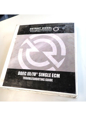 2006 DETROIT DIESEL DDEC III IV 单 ECM 服务商店