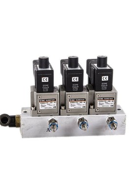SMC EVO317V-5D-Q x 3 Stck. EVO VO3 sol valve 3-port