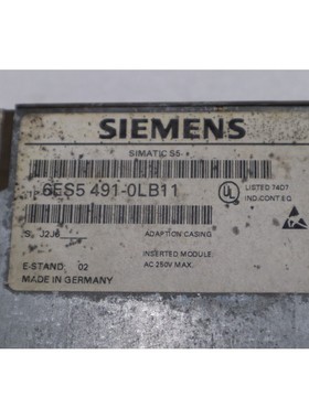 西门子 6ES5 491-0LB11 SIMATIC S5 库存 5375