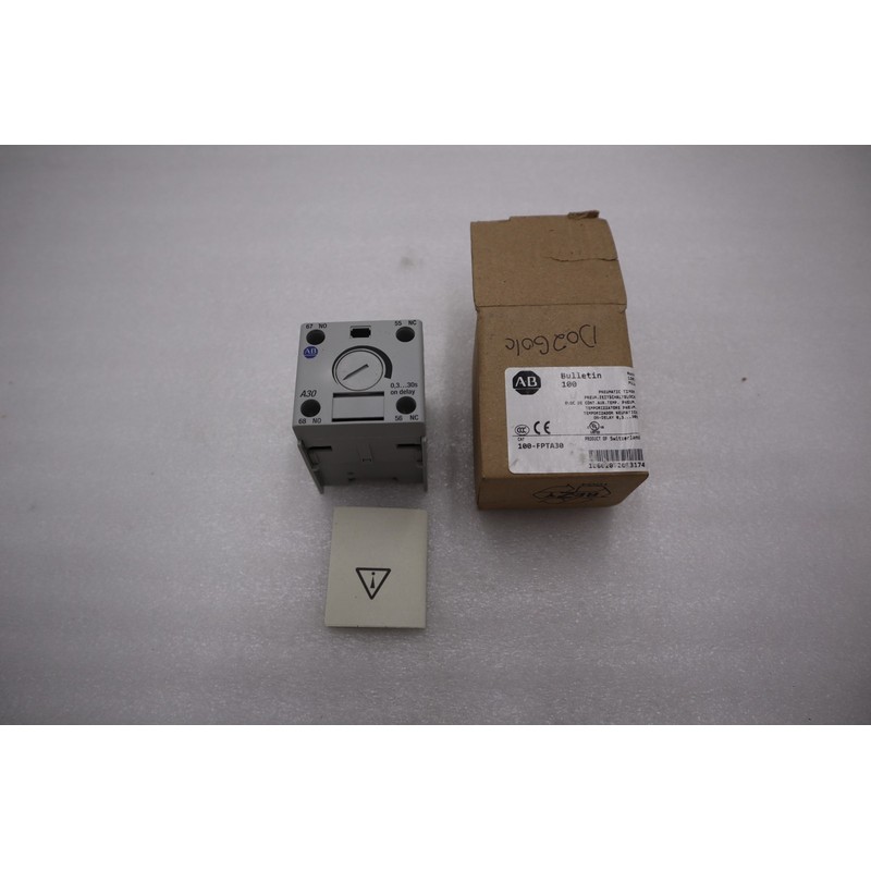全新 开箱 ALLEN BRADLEY 100-FPT PNEUMATIC 定时模块 AB 库存 H