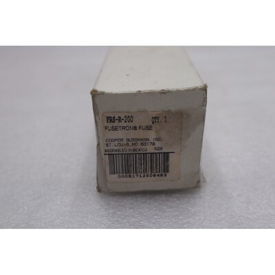 BUSSMAN FUSETRON FRS-R-200 双电平延迟保险丝库存 #K-2142
