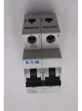 Moeller Eaton FAZ-C16/2 断路器 16A 16 安培 2 杆库存 K-3483