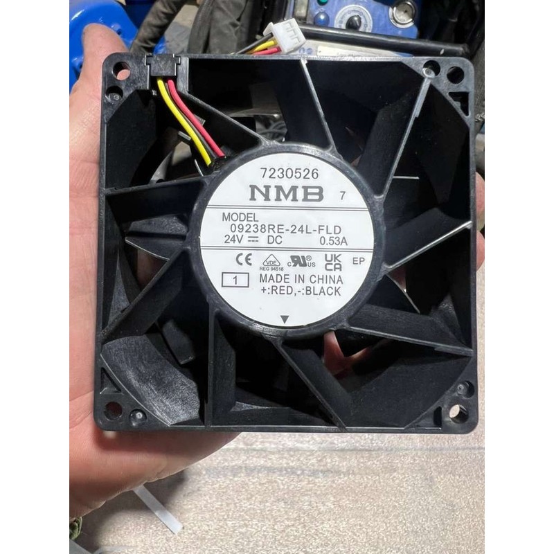 全新 开箱 NMB 09238RE-24L-FLD DC24V 0.53A 9238 冷却风扇 STK