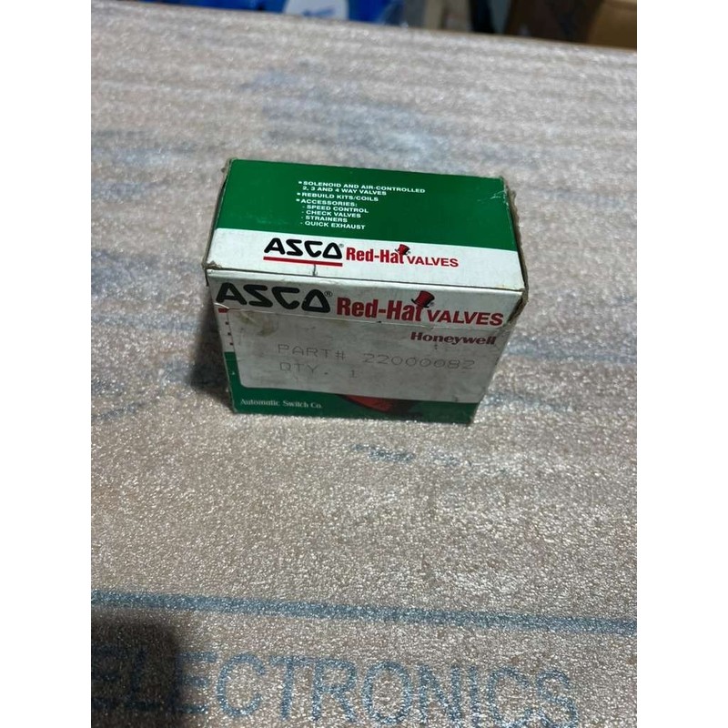 全新 开箱 ASCO SOLENOID 气门 1/4 英寸 管 USX8262D2212341 STK