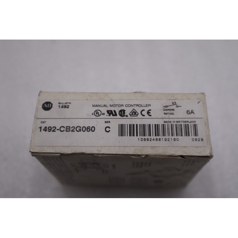 全新 ALLEN BRADLEY 1492-CB2G060 SER。 C 480VAC 6A 库存 H324A