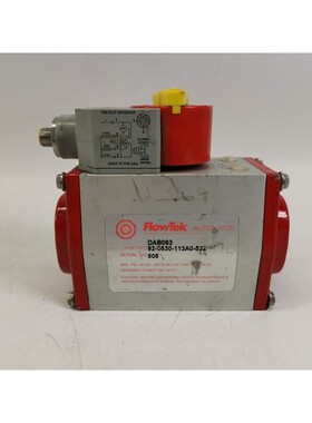 FLOW-TEK DAB063 92-0630-113A0-532 Automator Valve Actuator
