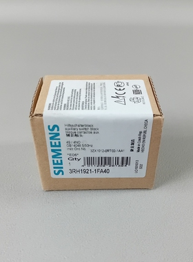 Siemens 3RH1921-1FA40 NEU OVP