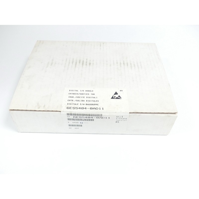 Siemens 6ES5484-8AD11 Digitale E/A-Baugruppe Version 01 SN V