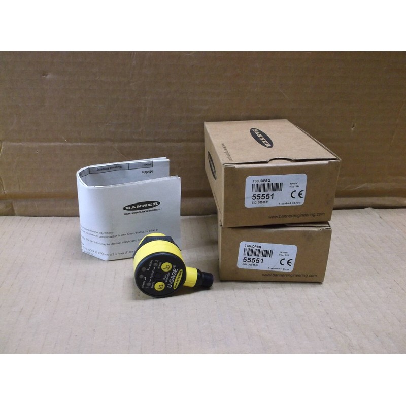 T30UDPBQ Banner Neu In Der Verpackung U-GAGE Ultraschallsens