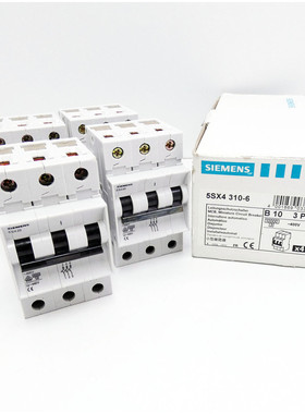 4X Siemens 5SX4 310-6 -400V Leistungsschutzschalter -unused/