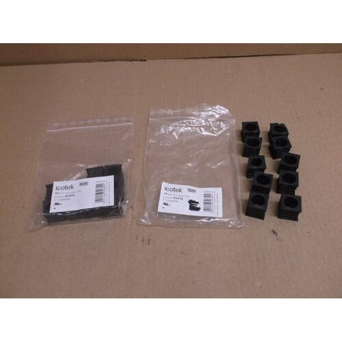 Quantity 20 Icotek 41315 NEW In Box Black Cable Gland Gromme