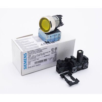 Siemens 3SB3 645-0AA31 E: 08 Drucktaster -unused/OVP-