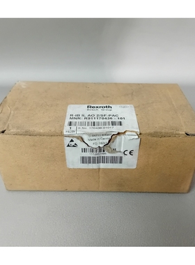 Rexroth R-IB IL AO 2/SF-PAC NEU Siegel offen