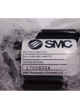SMC NCA1S200-0100-XB5ETST S/N 17026024 #K-2418