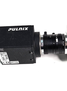 PULNIX TM-7CN 工业相机 带尼康 ND-8 52 毫米镜头。