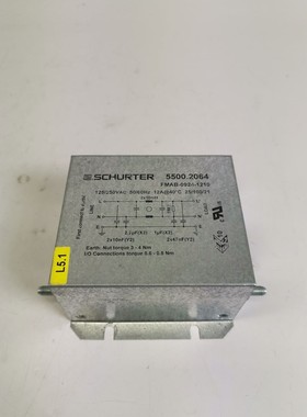 SCHURTER 5500.2064 FMAB-0924-1210 Netzfilter