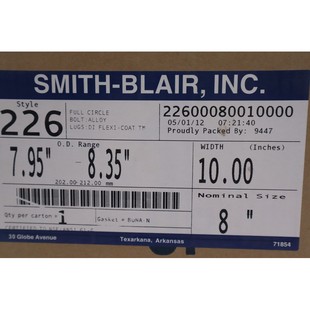 风格 226 单全圆螺栓合金 Smith 英寸全新库存 Inc. 311 Blair