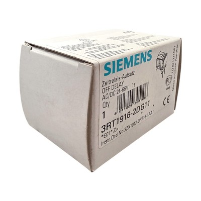 SIEMENS 3RT1916-2DG11 ZEITRELAIS