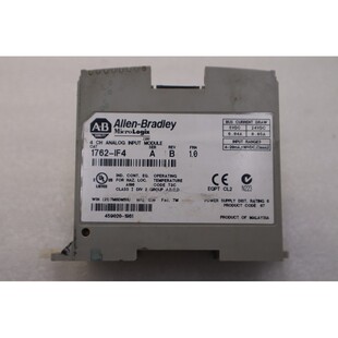 ALLEN-BRADLEY 1762-IF4 MICROLOGIX 4 CH 分析输入模块库存 K-69