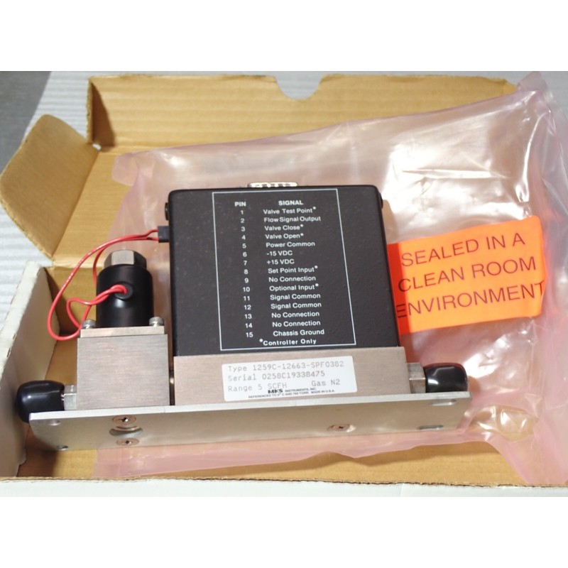 1259C-12663-SPF0382 MKS MASS FLO 全新