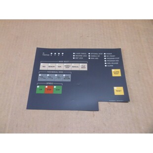 Neu Mitsubishi Mazak CNC Bedienfeld Platte Overlay Tastatur