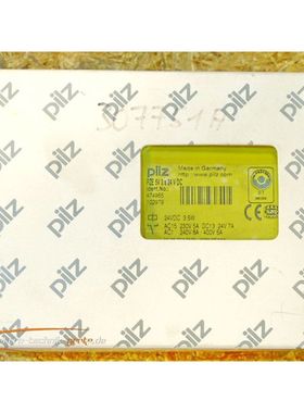 Pilz PZE 5V 3s 24V DC Not-Aus Sicherheitsrelais 474965 - ung