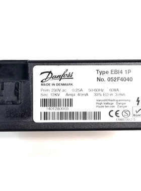 丹佛斯 EBI4 1P No.052F4040 点火变压器 适用于燃烧器