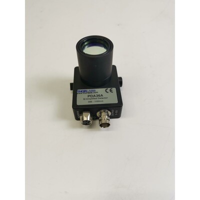 SI Amplified Detector THORLABS PDA36A + Objektiv