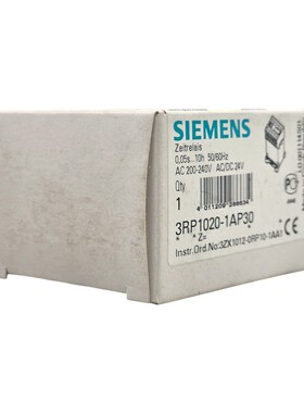 SIEMENS 3RP1020-1AP30 ZEITRELAIS