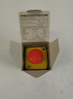 Schneider XALK174 - Harmony Box gelb 1 Schnitt Notfall rot O