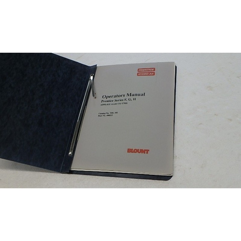 PRENTICE HYDRO-AX F G H HSR TS 远程操作员和零件