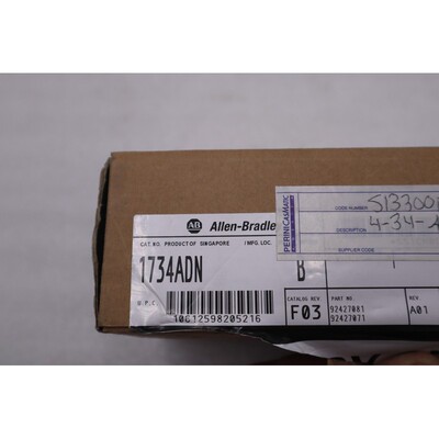 ALLEN BRADLEY 1734-ADN 点 I/O ADPATER 通信 24 伏直流库存 L-0