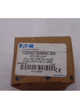 Eaton 10250T206NC3N 指示灯重-DUTY PUSHBUTTONS 库存 L-250A