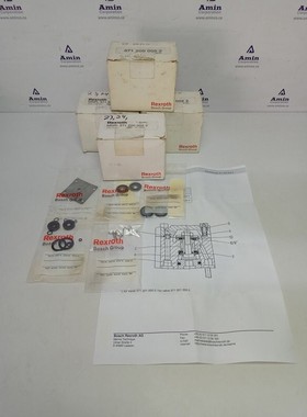 Rexroth 3712000022 Pneumatique Valvule Réparation Kit - Neu