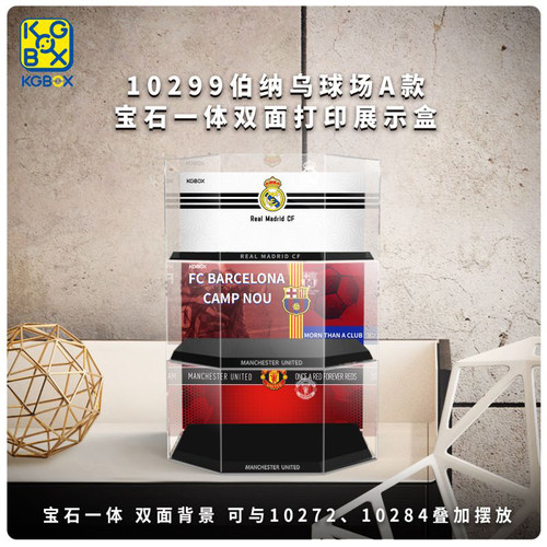 防尘展示kgBOX曼联球场灯光拼搭