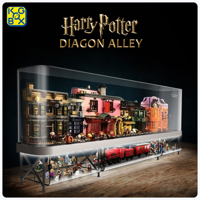 防尘展示KGBOX对角巷灯光装饰