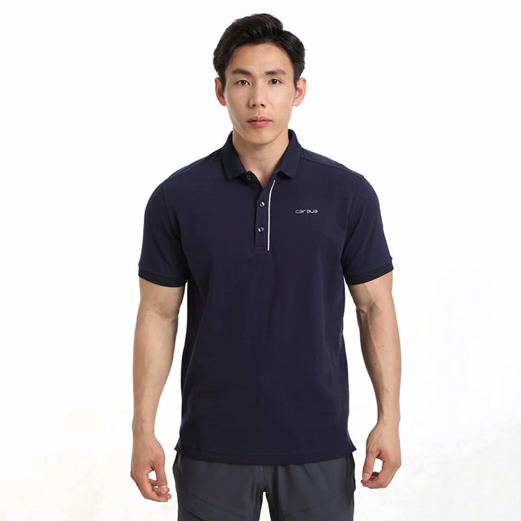 CARAVA喀尔沃男款春夏向导polo