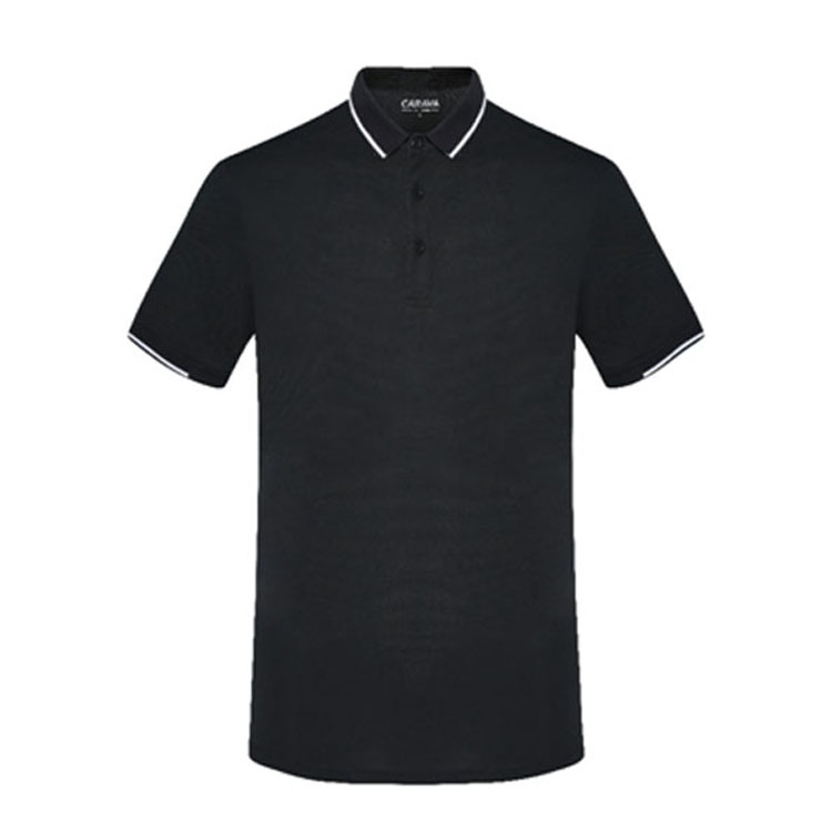 正品CARAVA喀尔沃男款古蒂商务休闲POLO衫透气速干翻领T恤829015