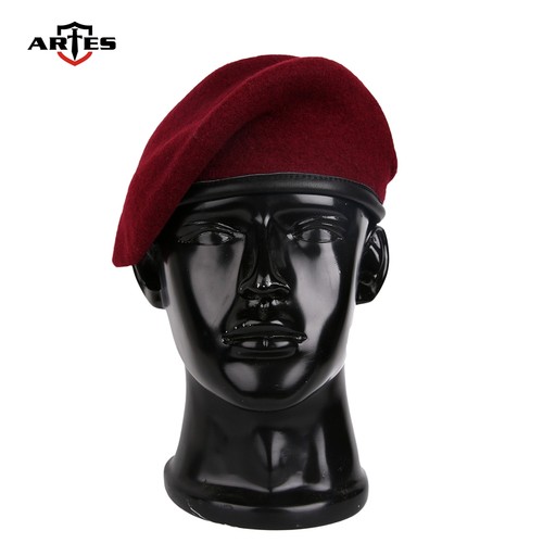 黑色羊毛特种兵贝雷帽