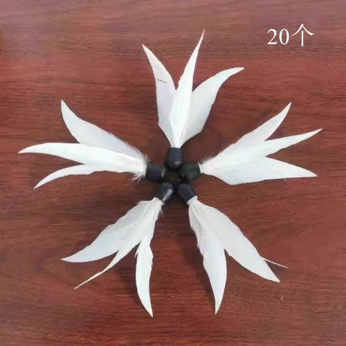 白毛板羽球红头白色室外三毛球