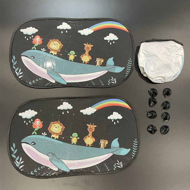 适用大众ID奥迪A4宝马3系5系X3理想L7L8L9车窗侧挡遮阳挡静电吸附