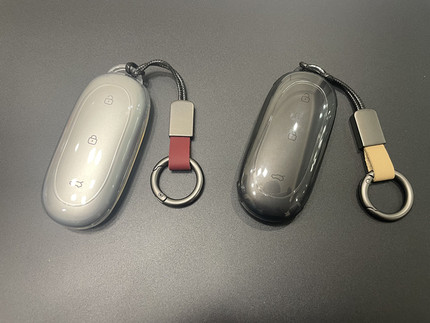 适用理想L9钥匙壳L7L8L6MEGA I8/I6钥匙套真皮钥匙扣链钥匙包
