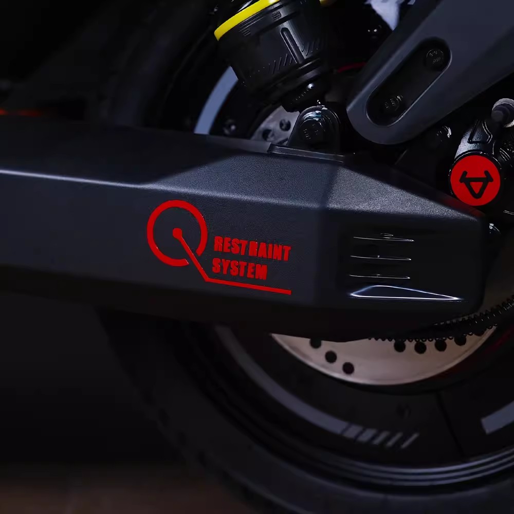 新款小牛Umax U3 前刹车盘贴纸卡钳装饰个性创意防水反光车贴