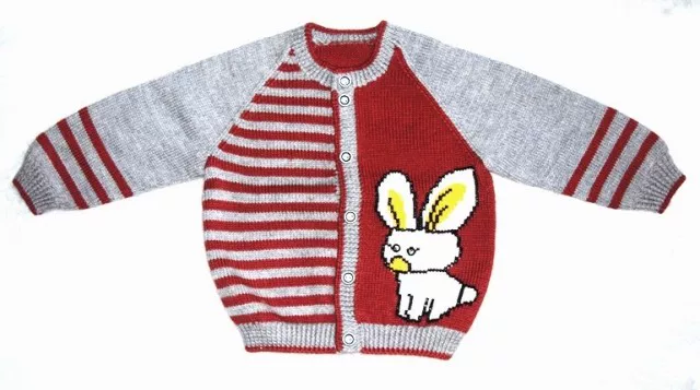 Вязаный свитер handmade, детский кардиган, комплект, детская одежда