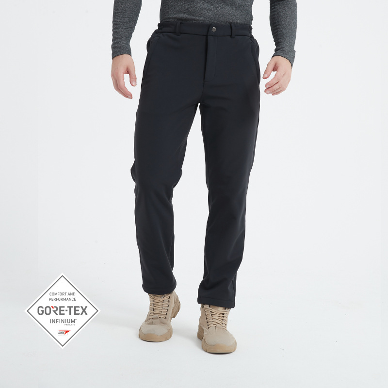 JORDON桥登GORE-TEX WINDSTOPPER防风雨弹力保暖抓绒软壳裤P599C