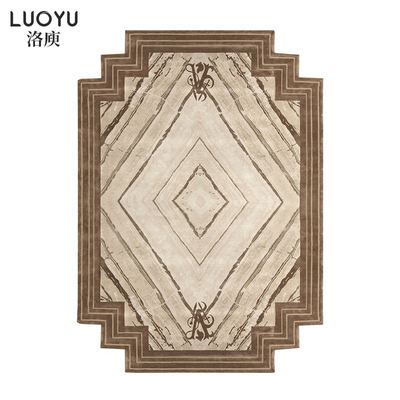 VVisionnaire  ENIGMA 意式轻奢菱形格纹手工新西兰羊毛客厅餐厅