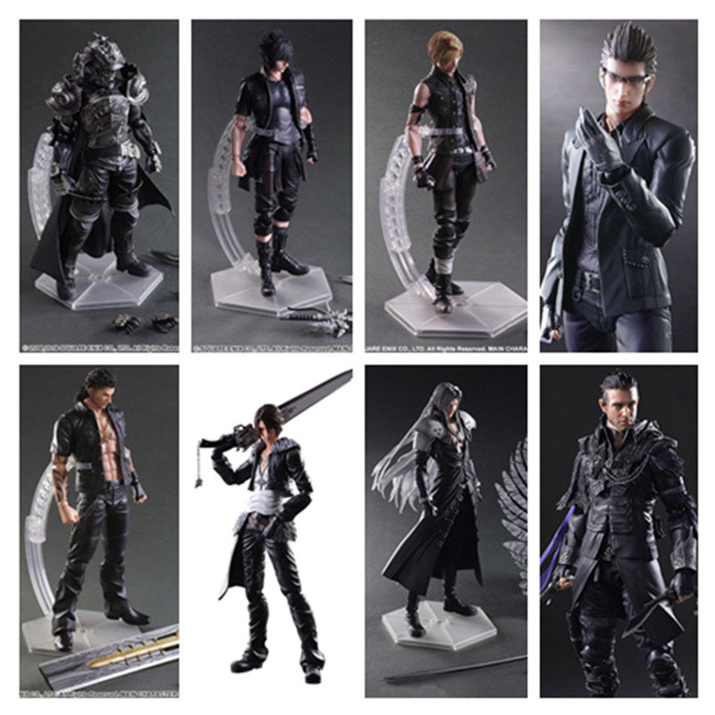 动漫 play arts pa改最终幻想机械师 希德妮 文森特上古斗神手办