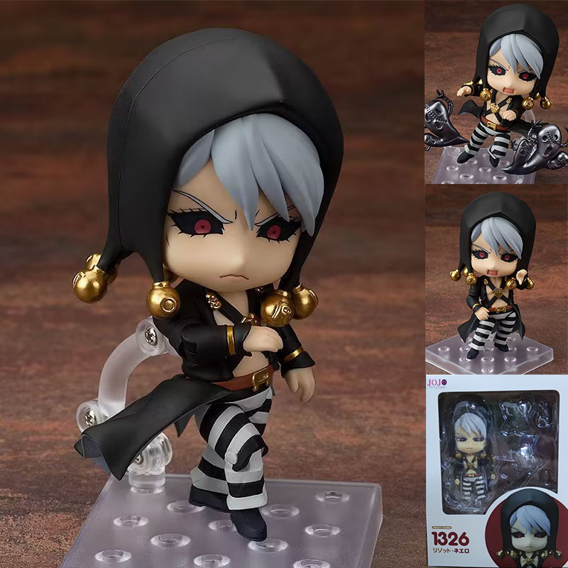 jojo奇妙冒险 1326# 第五部 黄金之风 里苏特 涅罗 换脸公仔手办