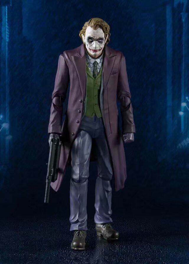 shf 蝙蝠侠 暗夜骑士 黑暗骑士 2代 小丑 joker 可动手办